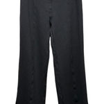 Elie Tahari  Women Sz 8 Dress Pants Belted Wide Leg Gray Office Career‎ Stretch Photo 0