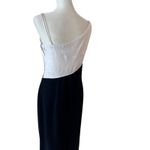 Vintage Scott McClintock Black White Evening Gown Dress Women’s Size 10 USA Photo 2
