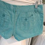 Aeropostale  Linen Cotton Boody Shorts Womens 5/6 Green Photo 5