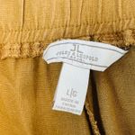 Womens Jules & Leopold L Linen Blend Drawstring Pants Tan Lightweight Casual Size L Photo 2