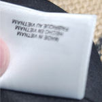 Kasper  Sheath Dress Size 12 Black Pink Orange Stripe Sleeveless Career Photo 5