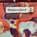 Rebecca Minkoff NWOT Women's Medium Sleeveless Floral Lace Trim Tank Top Orange Photo 14