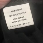 Abbeline  Size small women’s black with gold design V-neck blouse Photo 8