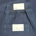 We Wore What Sz Medium Dark Wash Indigo Denim Elastic Waist Pull On Jogger Jeans Photo 2
