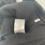 Pam & Gela Shirred Mini Dress Black Terry Velour Adjustable Ruching Size Large Photo 8