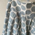 Banana Republic mint blue polka dot silk mini skirt Photo 1