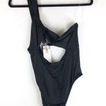 Good American  Bali One-Piece Swimsuit Cutout Stretch Black 6 US 3XL Photo 2