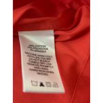 Foxcroft Womens Red Non Iron Stretch Relaxed Fit Shacket zip front 14W Photo 6
