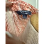 Peter Som  Floral Print V Neck Sleeveless Dress Tie Waist Belt Medium Photo 2