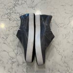 Blackstone Periscope Dark Gray Leather Zipper Side Comfort Loafer Shoes 39/8.5 Photo 7