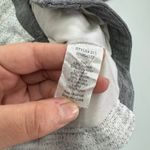 CAbi Jacket Womens Medium Gray Moto Cropped Knit Stretch Blazer 211 Photo 4