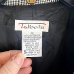 Talbots Houndstooth Suit Jacket Size 12 Photo 7