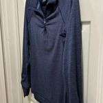 Champion  long sleeve navy blue quarter zip size medium Photo 1