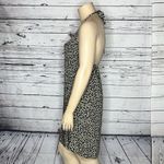 American Eagle  NWT XL Black & White Daisy Ditsy Floral Print Halter Mini Dress Photo 2
