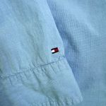 Tommy Hilfiger ‎ Womens XXL Classic Fit Long Sleeve Button Down Shirt Blue Photo 5
