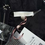 Love Shack Fancy NEW NWT  Brookhaven Bow Embellished Mini Dress In Black Photo 11