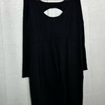 Lane Bryant Black Sequin Front Cut Out Knee Length Dress Size 18 Photo 1