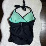 Athleta  34B/C Black Tara Halter Tankini Photo 4
