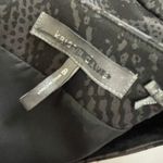 Kristin Davis Black Python Snake Print Dress Size 8 EUC Classy Career Photo 2