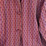 Coldwater Creek Asian Flair Embossed Maximalist Multicolor Jacket Plus Size 1X Photo 3