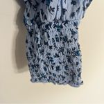 Wild Fable Women's  Long Sleeve Faux Wrap Dress Light Blue Floral Print Size XS‎ Photo 3