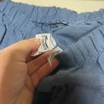 CP Shades  blue 100% Irish linen elastic waistband relaxed pants sz M Photo 1