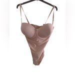 Source Unknown Womens Body Briefer 40D Firm Control Strapless Nude Shapewear FL1256 Photo 2