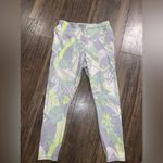 Free People Movement Wave Crush Legging Lime Floral Waves active casual fall Green Size M Photo 4