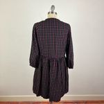 Madewell Plaid Flannel Raglan Button-Front Shirtdress Photo 6