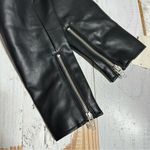 BLANK NYC Revolve Faux Leather Moto Jacket size Small Black Photo 10
