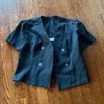 Lady Carol of New York Blazer SIZE 14 Black Photo 0