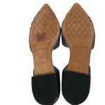 Donald Pliner Pennie Metallic D’Orsay Flats Womens 7.5 Gray Pointed Toe Coquette Photo 3