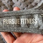 PURSUE FITNESS ADAPT GRAY SPORTS BRA NWOT #6991 Size L Photo 4