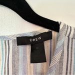 Drew Anthropologie  Striped Sleeveless Linen Jumpsuit Womens Medium Photo 3