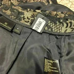 Worthington Pencil Skirt - Size 8 - Black and Gold Brocade - Back Zip Photo 5