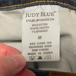 Judy Blue high waist tummy control denim shorts high rise dark wash size medium Photo 10