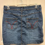 Carolina Blues Vintage Blue Denim Jean Skirt women’s size 14‎ Photo 3
