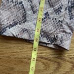 Mara Hoffman  Valerie Snake Print Pleated Paperbag Pant Sz Small Multi High Waist Photo 8