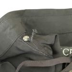 J.Crew Shirtdress Amelia Popover in Drapey Viscose Twill Size XS Black Flowy Photo 9