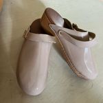 Anthropologie patent Leather Classic Clogs in Rose pink Sz 8.5/9 (see desc) Photo 1
