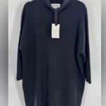 Pomander Place Noir Vivianne Turtleneck Sweater Dress Shimmery Black Size XL NWT Photo 2