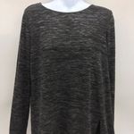 Max Studio Women's Wear It 2 Ways Long Sleeve Tunic Sweater in Dark Gray-Size S Photo 3