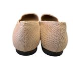 H by Halston H‎ by Halston Women's Metallic Embossed Python Flats-Lucille Size 7M Photo 3