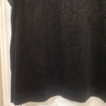 Anne Klein Sparkly Black Puff Sleeve Top with Stretch Photo 5