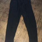 Victoria's Secret Victoria’s Secret black knit loungewear L cozy joggers Photo 0
