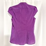 EXPRESS EUC blouse. Sz XS, purple with black dots, so cute!!! Photo 1