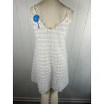 Cupshe women’s white tassel size small mini dress NWT Photo 2