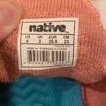 Native AP Mercury Lite Knit Tennis Shoe Sneaker Clay Pink Salmon Peach Orange Size 6 Photo 3