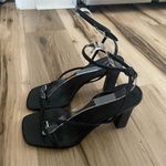 Vince Women's Black Strappy Block Heel Sandals Size 9M Casual Photo 1