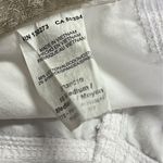 Lee  Easy Fit White Cargo Cuffed Bermuda Shorts Uncuffed Capri Pants Womens 10 Photo 5